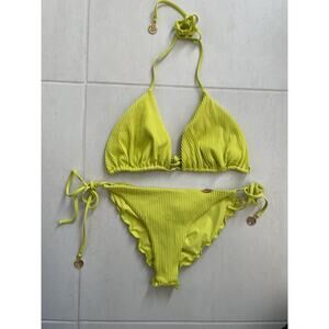 Luli Fama Bikini Swimsuit Two Piece Wavey Brazilian Beach Swimwear